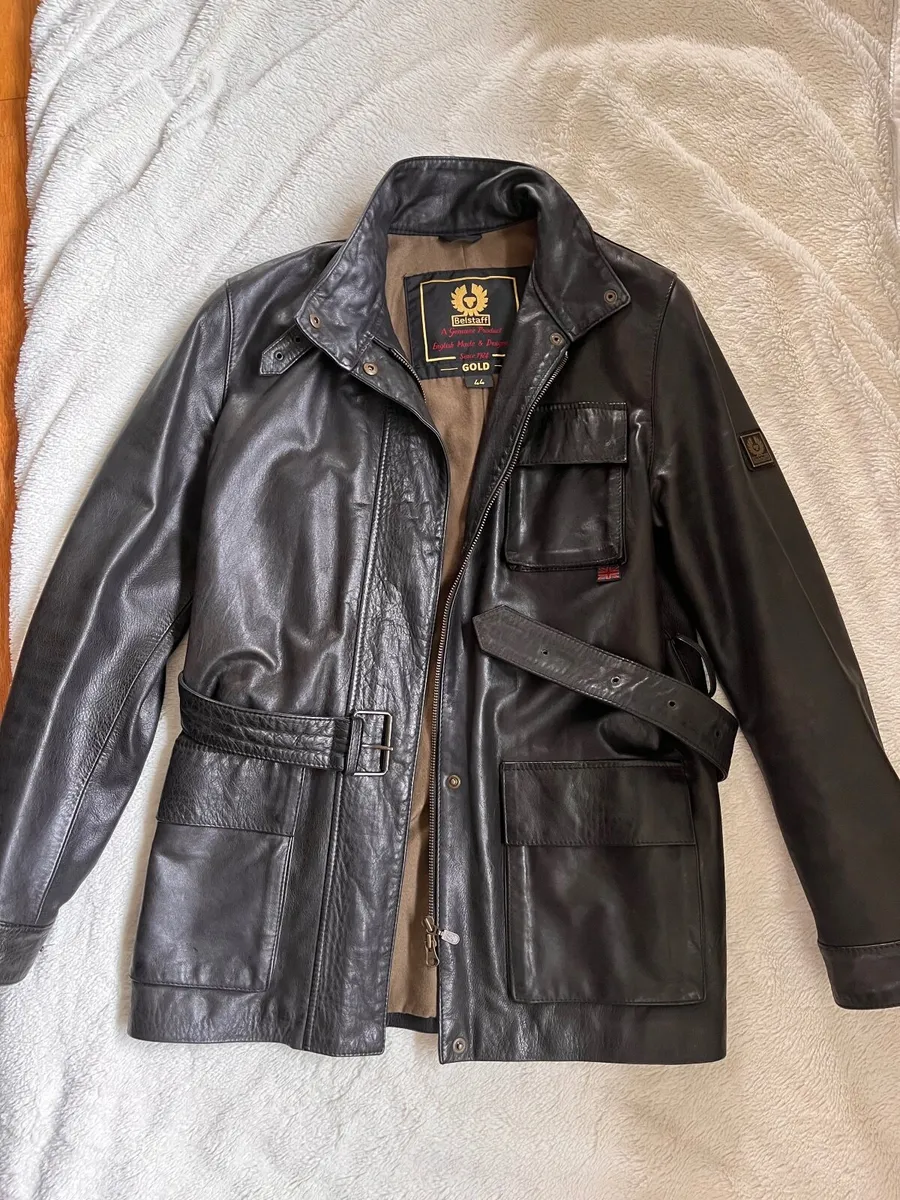 Belstaff Leather Jacket - Image 1