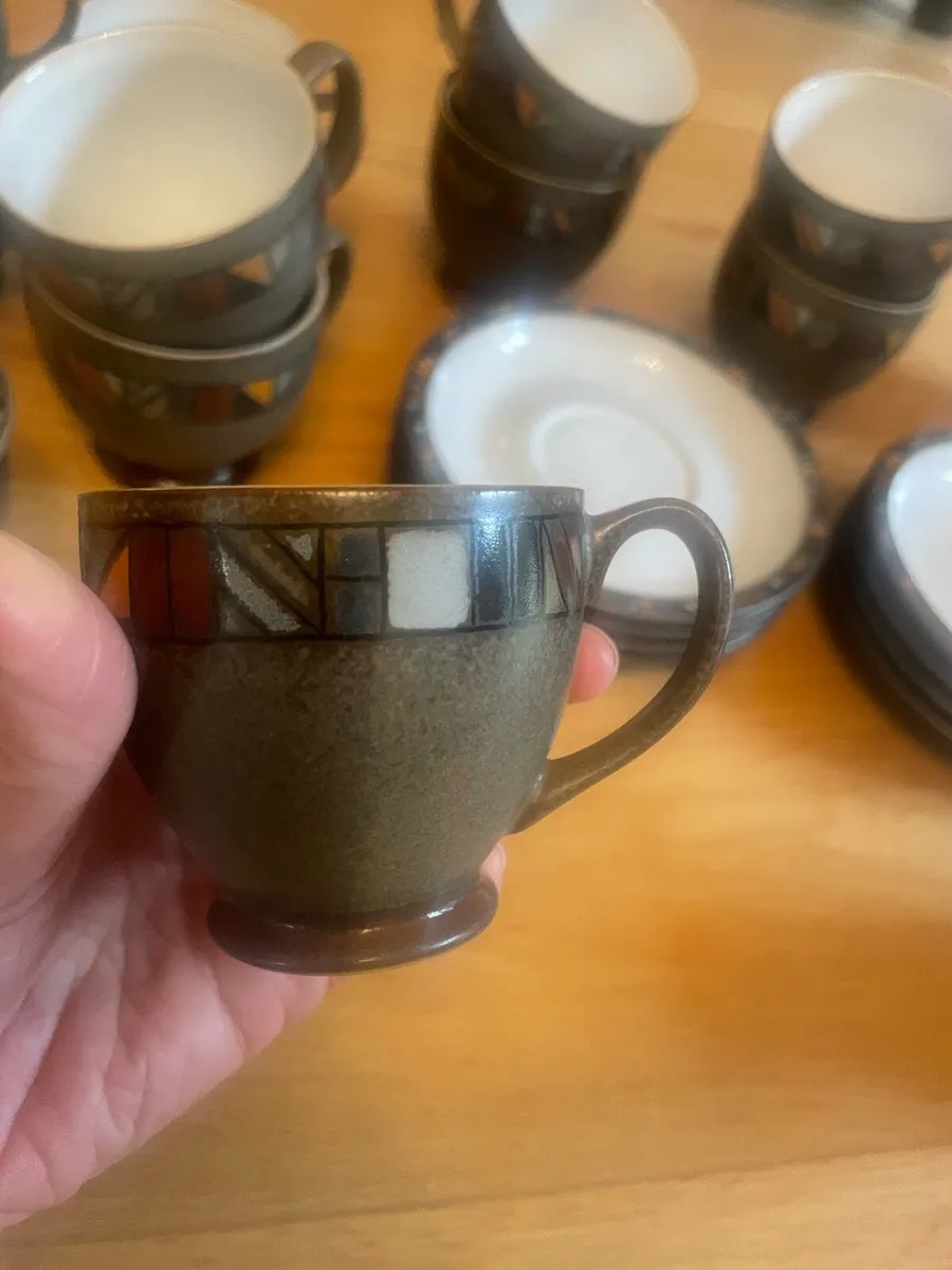 35 piece old denby set - Image 3