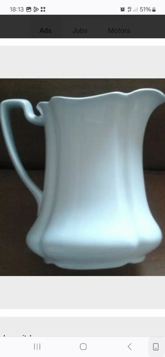 Johnson bros,greydawn pitcher - Image 1