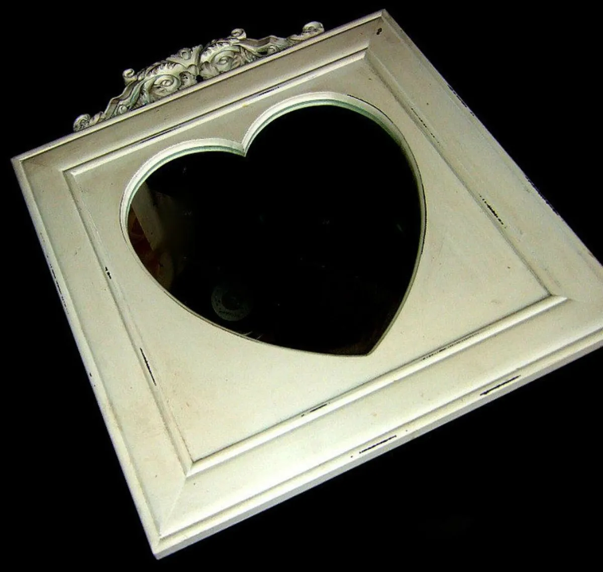 Vintage Shabby Chic Mirror - Image 3