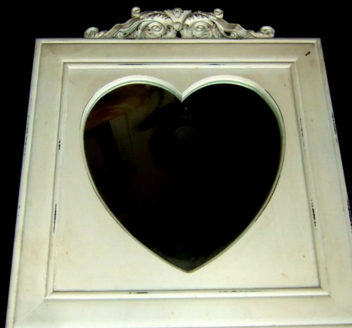 Vintage Shabby Chic Mirror - Image 4