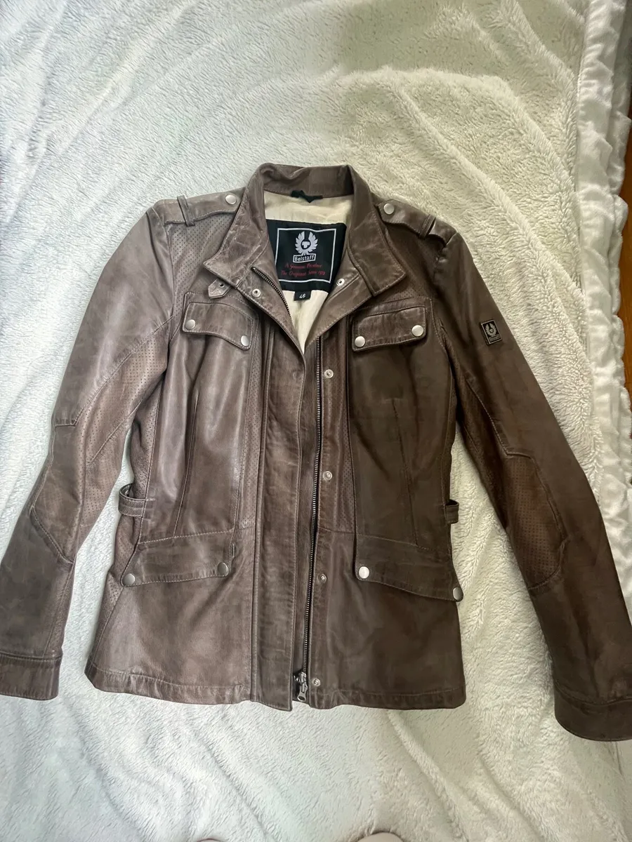 Belstaff Leather Jacket - Image 1