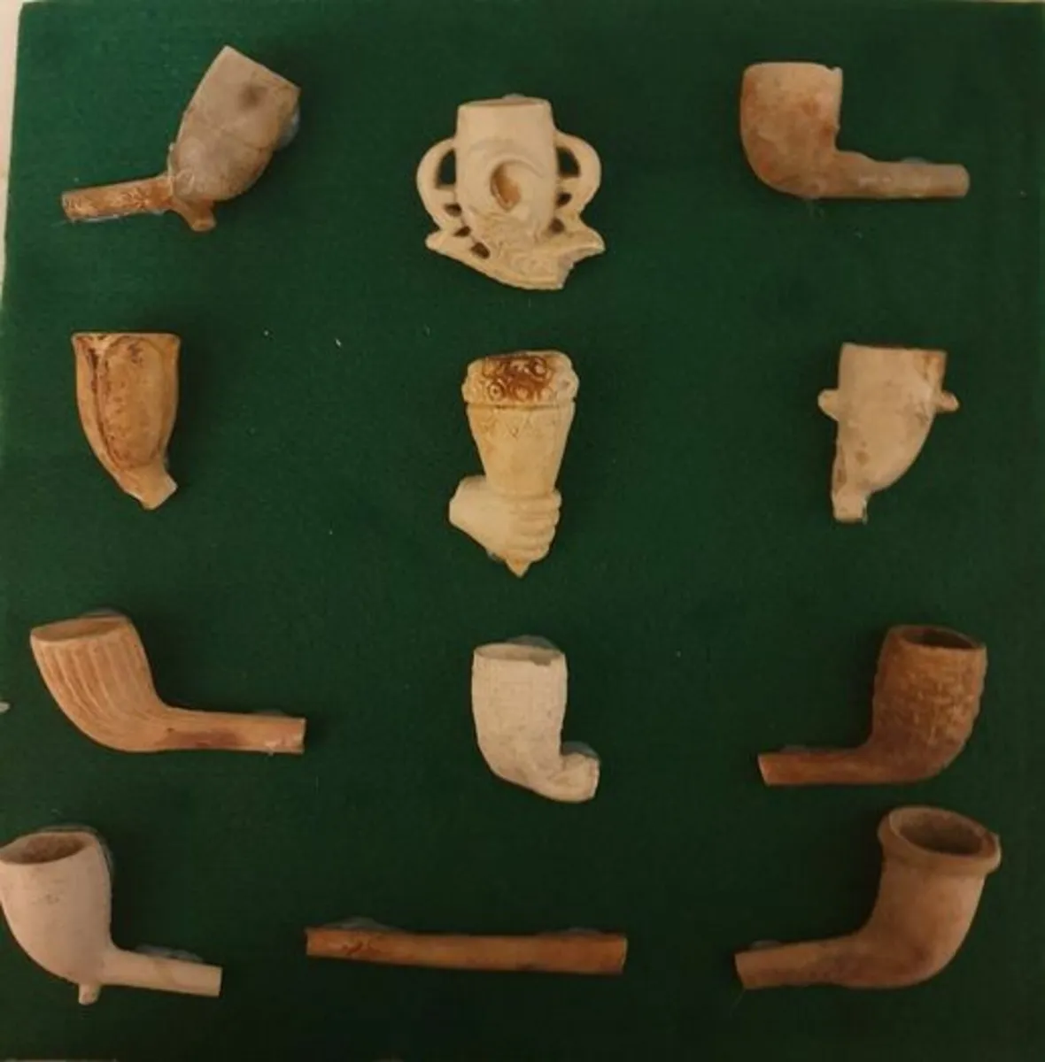 Antique Clay Pipes - Image 1