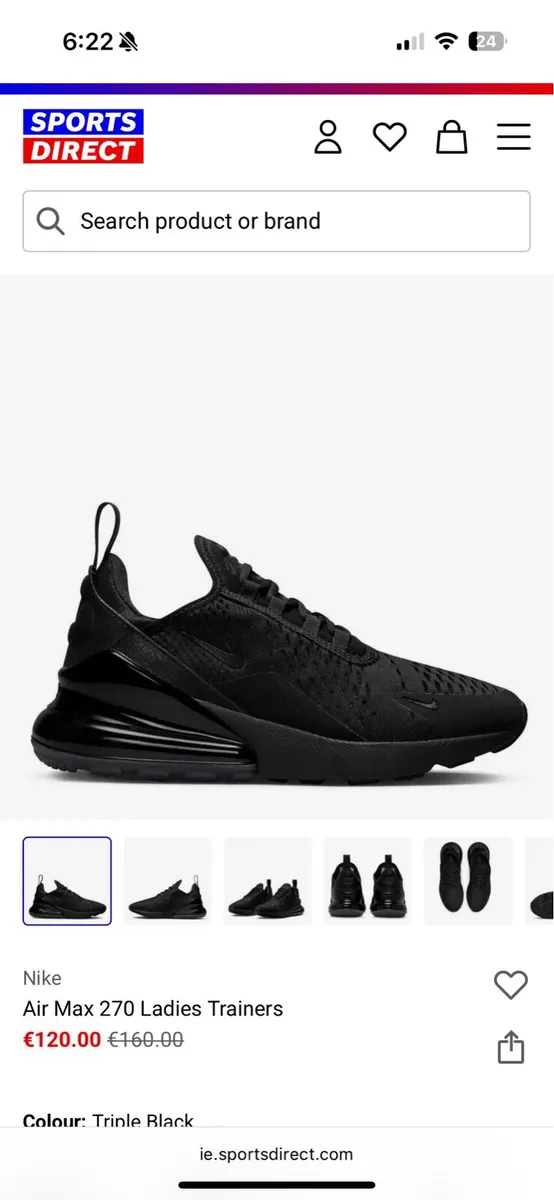 Nike Air Max 270 Ladies Trainers - Image 3