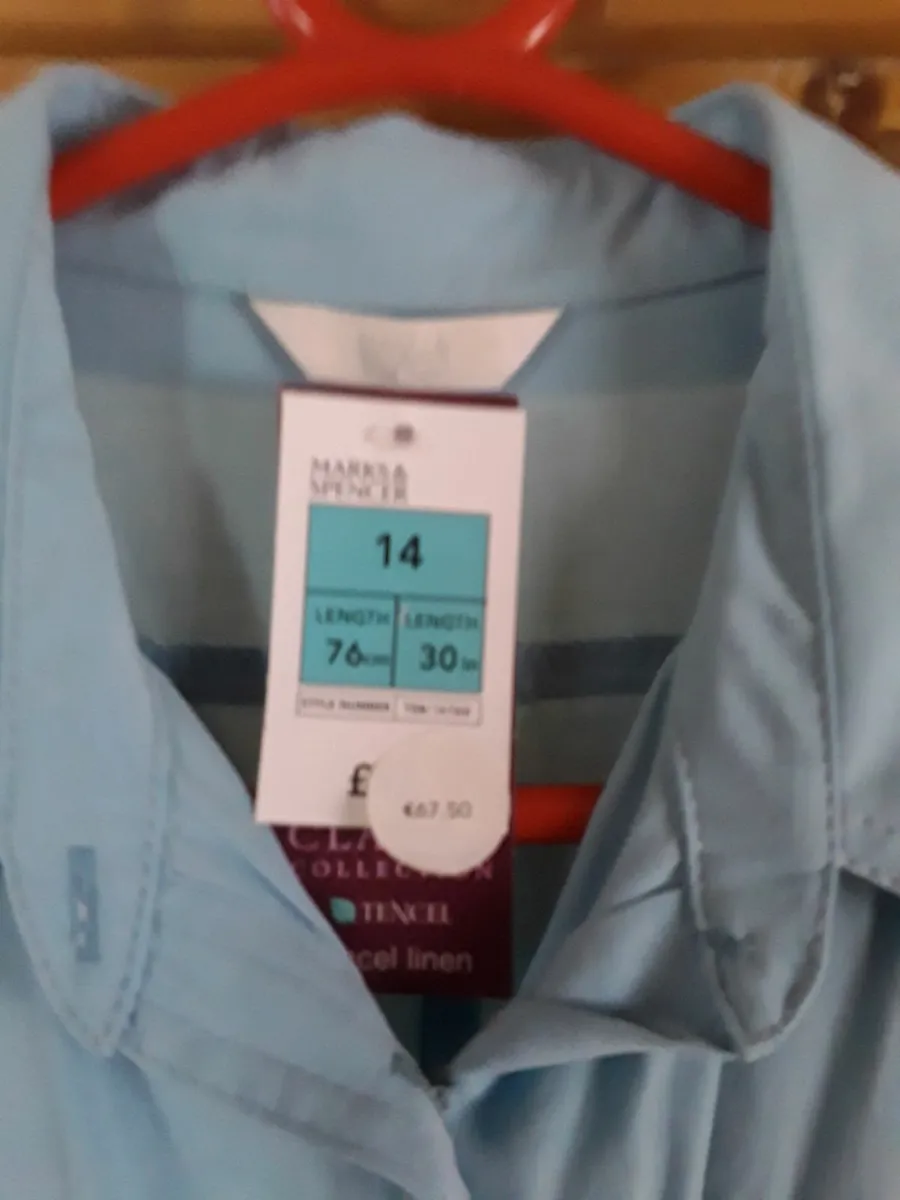Brand new beautiful sky blue Marks and Spencer's l