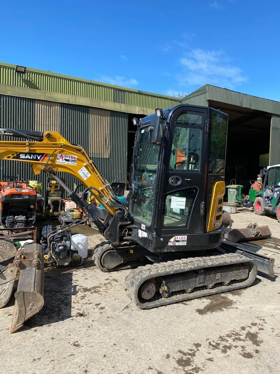 Sany SY26U Mini Excavator For Sale - Image 2