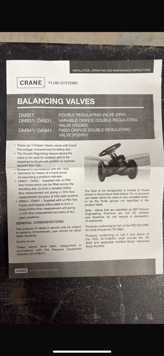 Double regulating valve - Image 1
