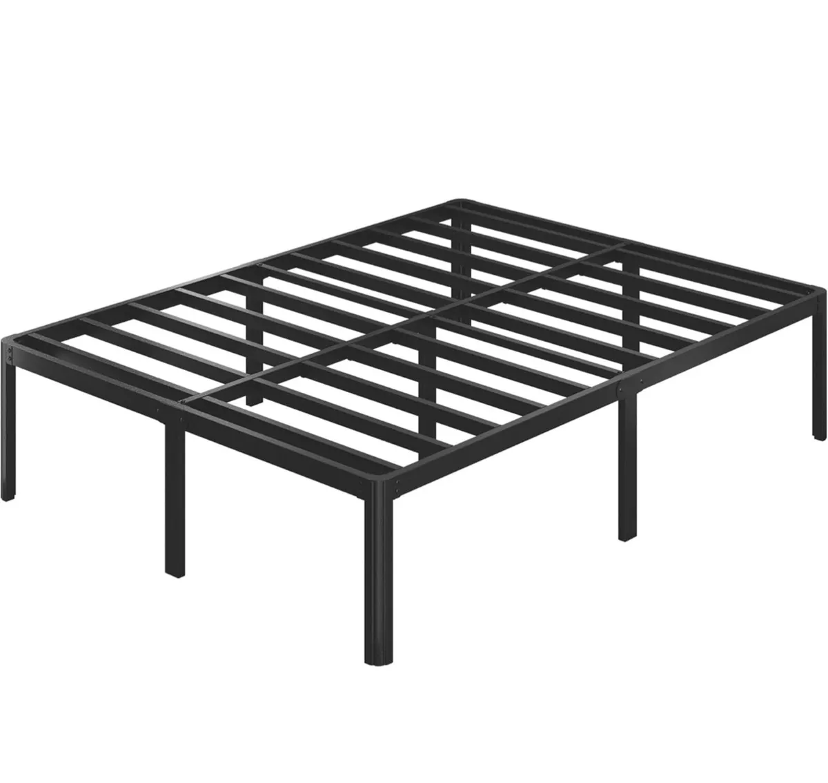 High Double Bed Frame 4ft6 with Rounded Corner Leg - Image 2