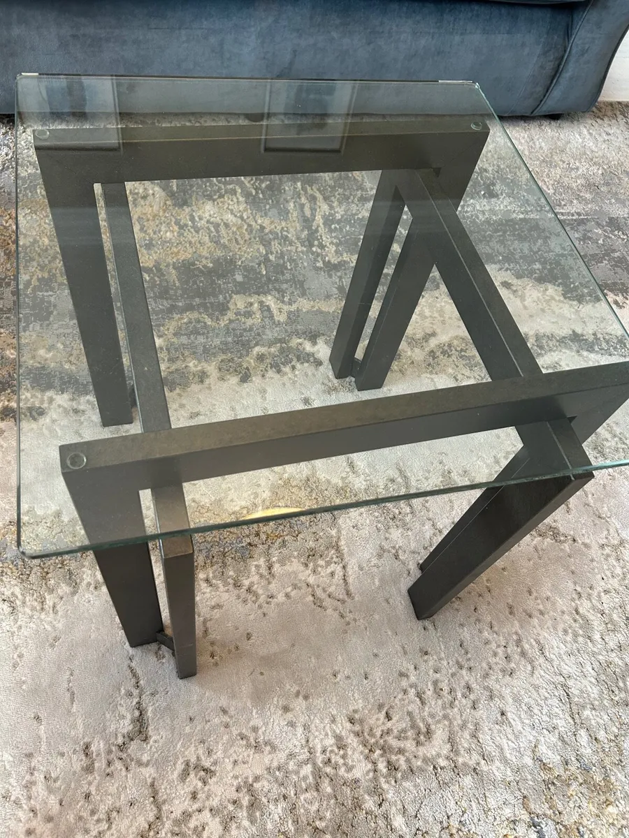Al Frank console and lamp table and Mirror - Image 4