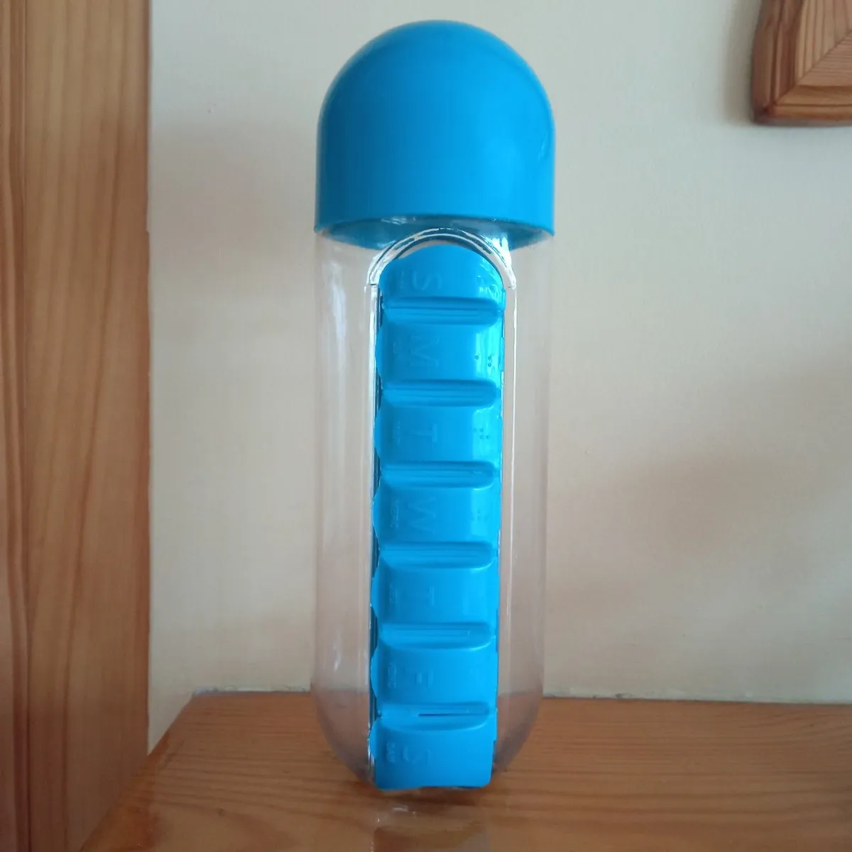Water Bottle 2 in 1 Medicine Box - Image 1