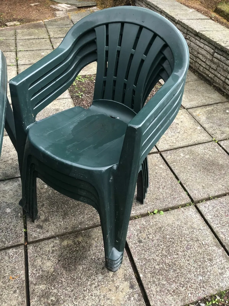 Garden Table & 6 Chairs - open to offers - Image 1