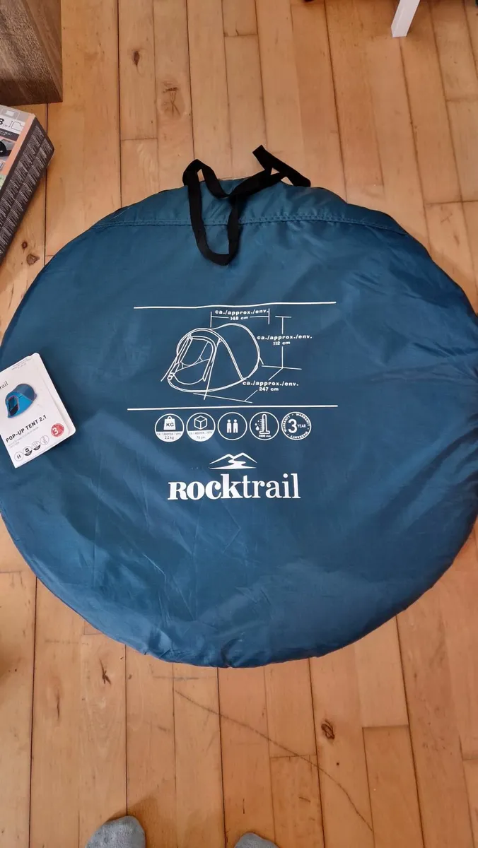 Rocktrail pop up tent 2 person - Image 1