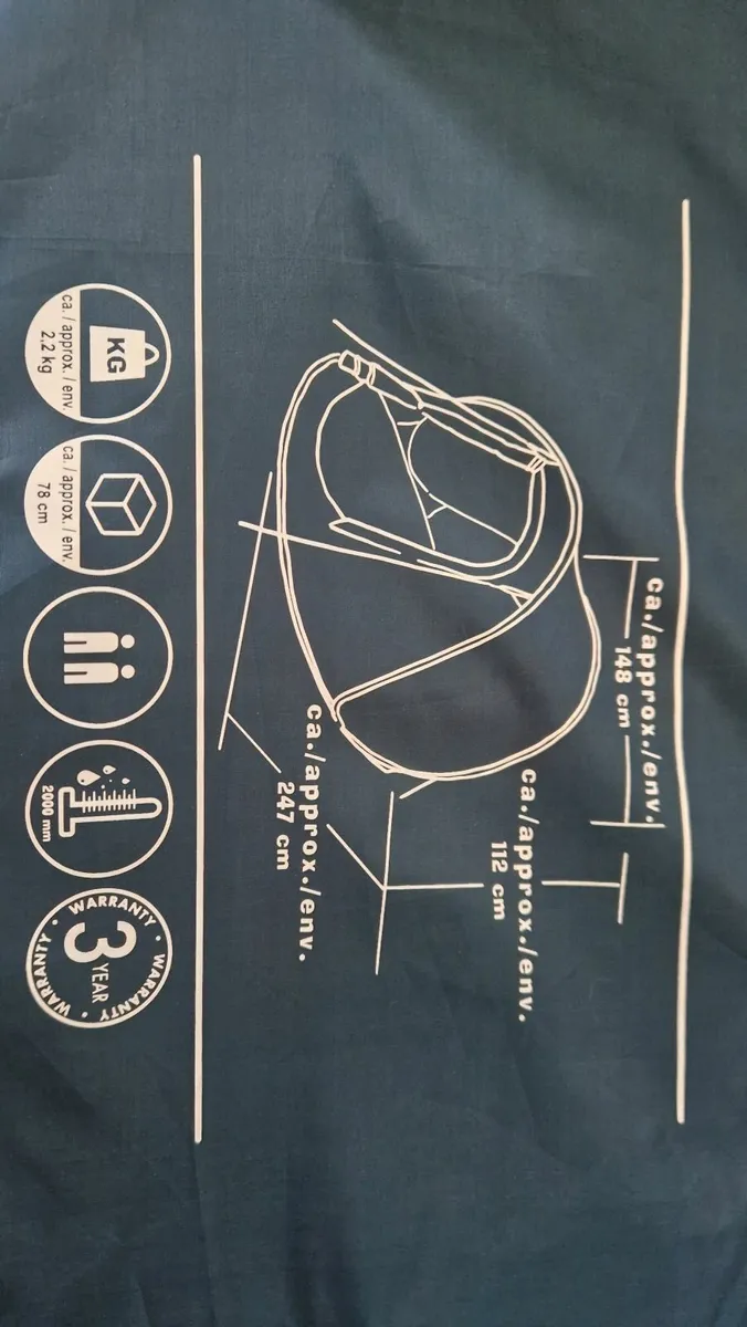 Rocktrail pop up tent 2 person - Image 3