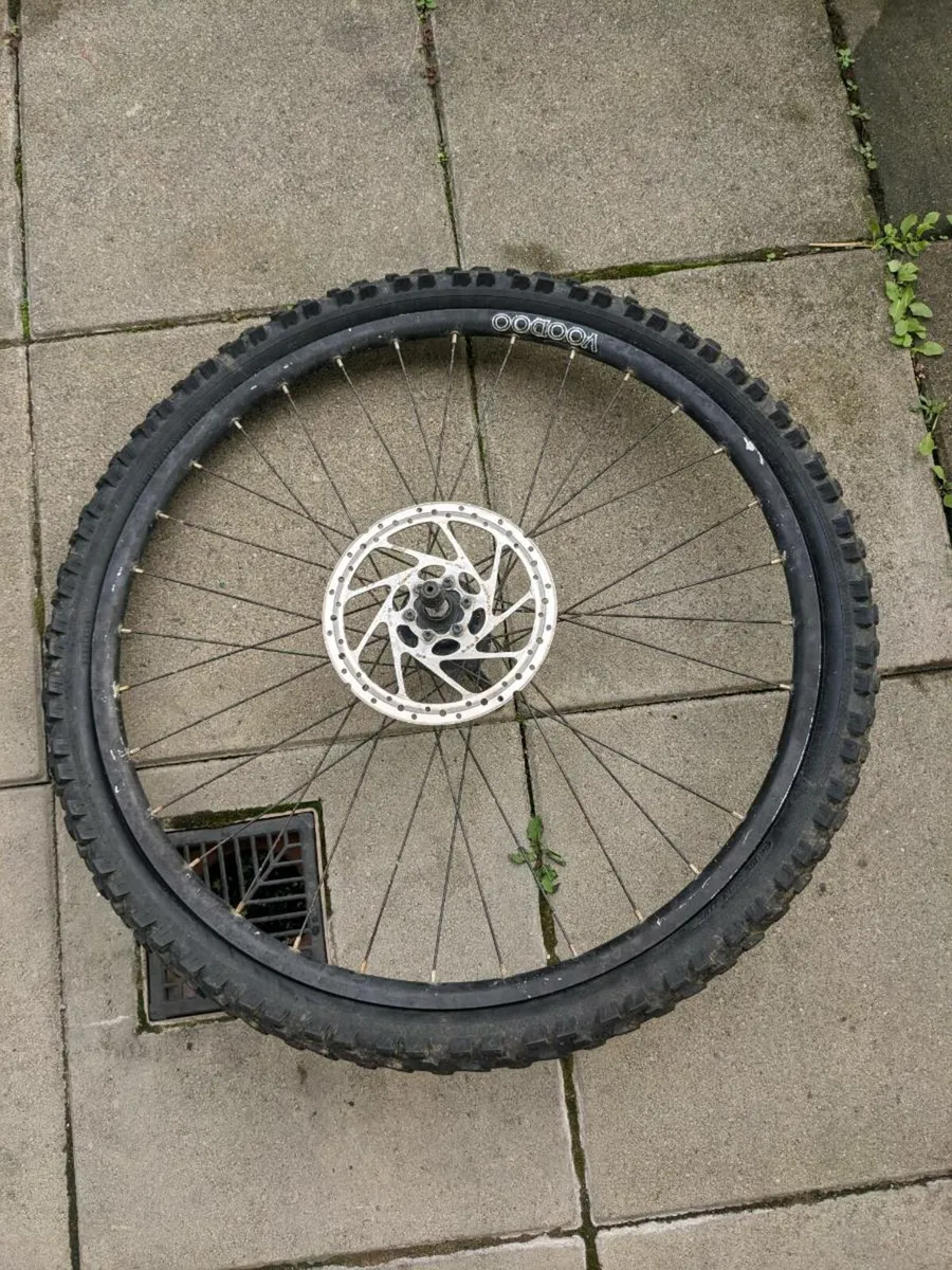 Mountain Bike Wheel and Tyre - Image 1