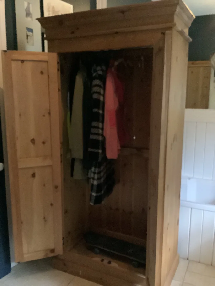 Pine wardrobe - Image 3