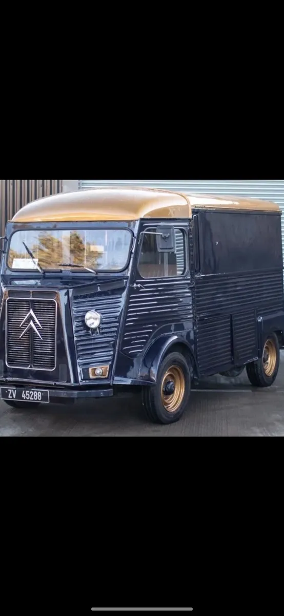 Vintage 1975 HY Citroen Coffee/ Catering Van