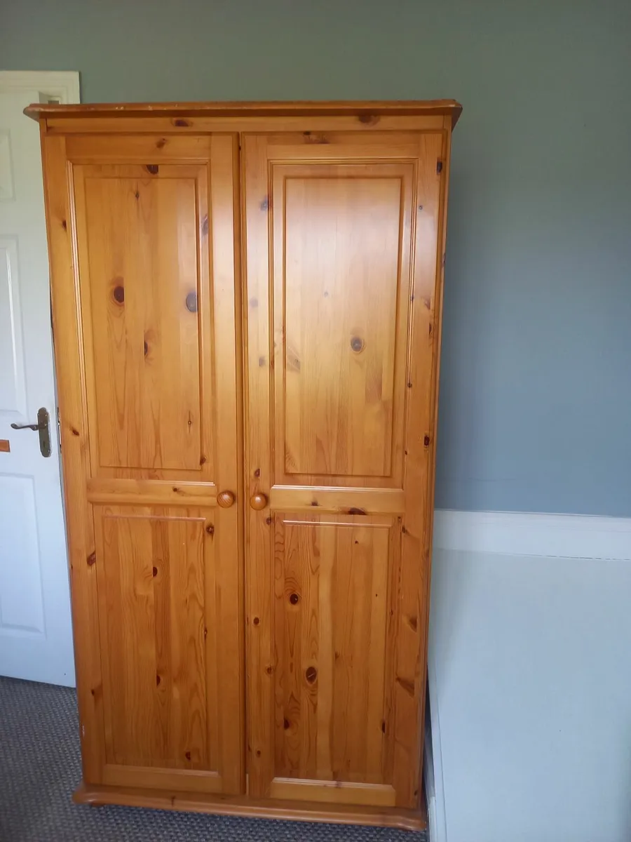 Pine wardrobe - Image 4
