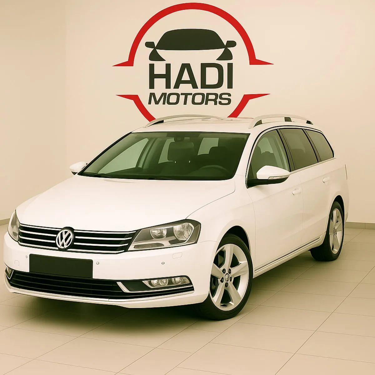 Volkswagen Passat 2014 white - Image 1