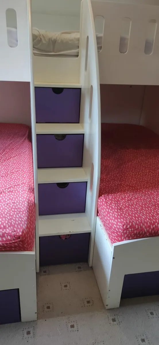 Kids triple bunk bed - Image 4
