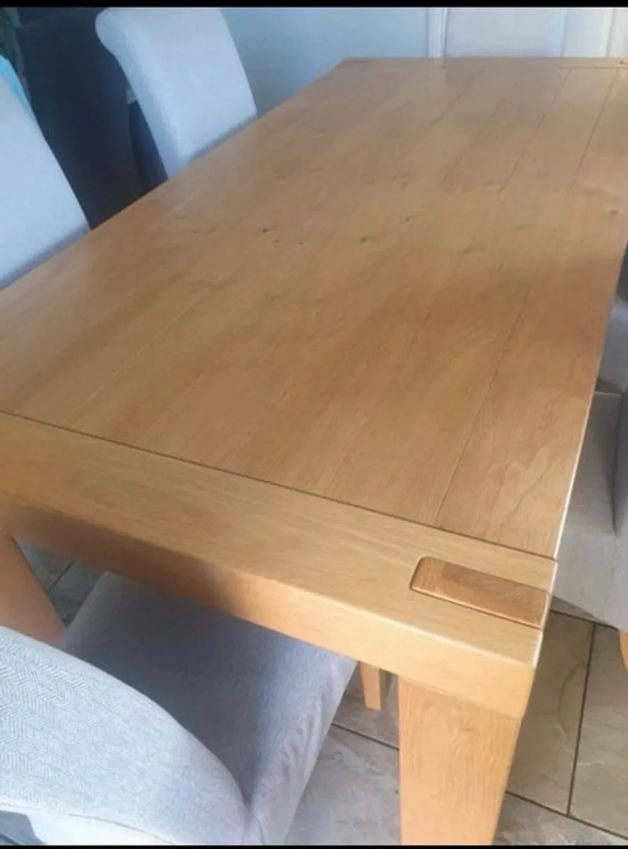 Dining table & 6 Chair - Image 2