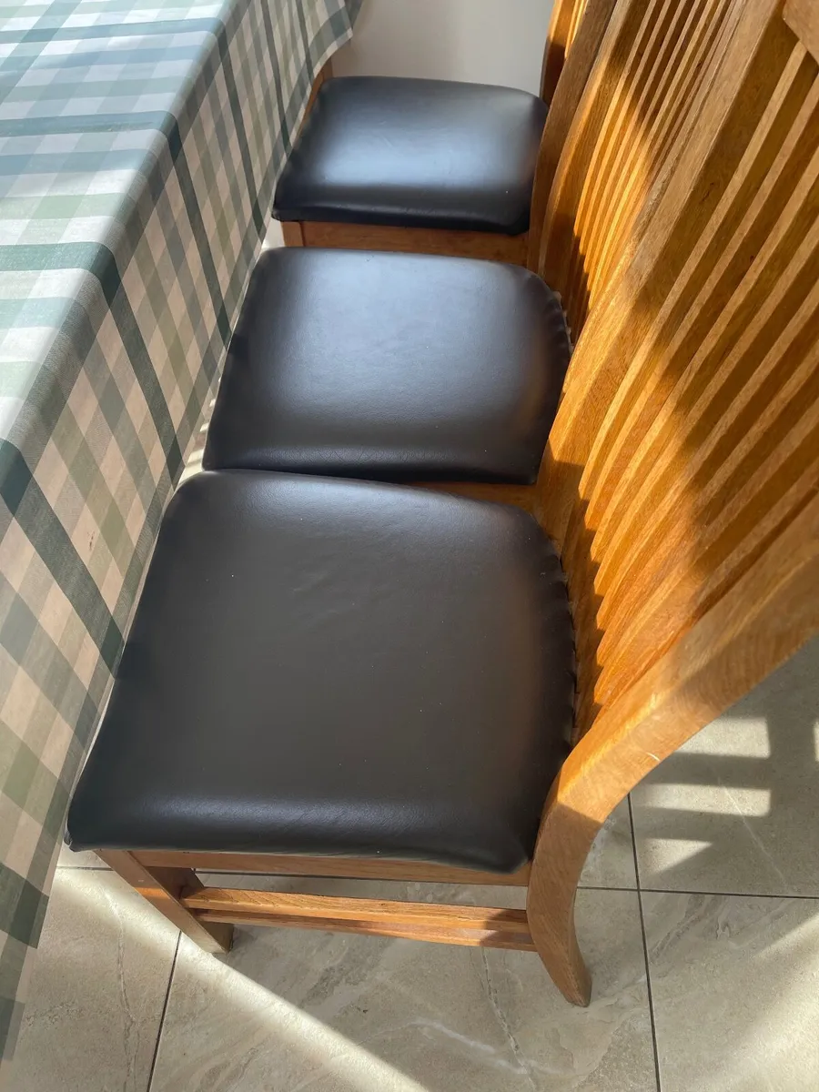6 Dining chairs - Image 3