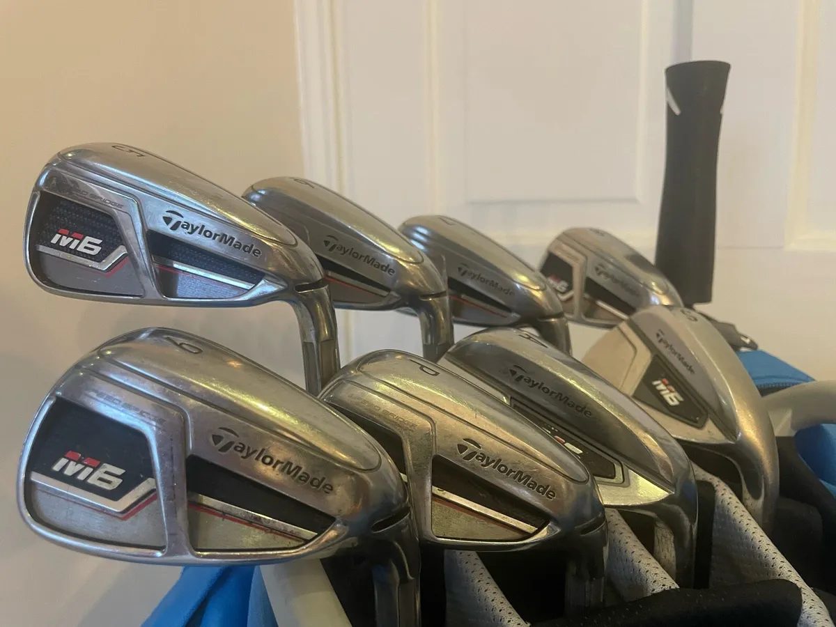 Taylormade M6 Irons x 8 - Image 2