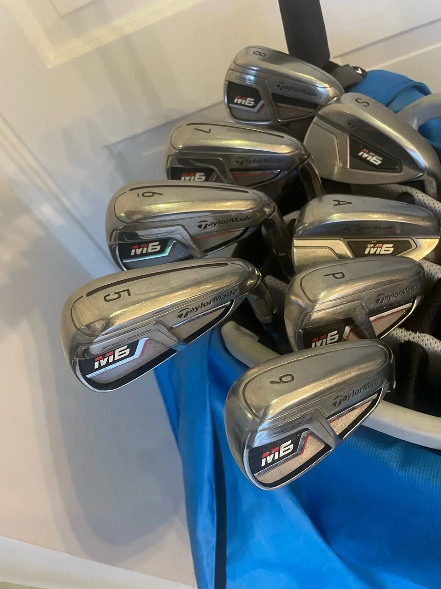 Taylormade M6 Irons x 8 - Image 3