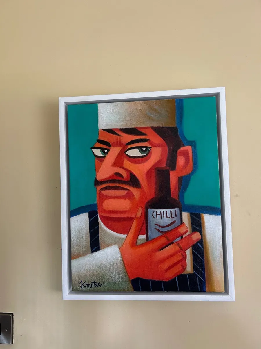 Large knuttel painting €4000 - Image 1
