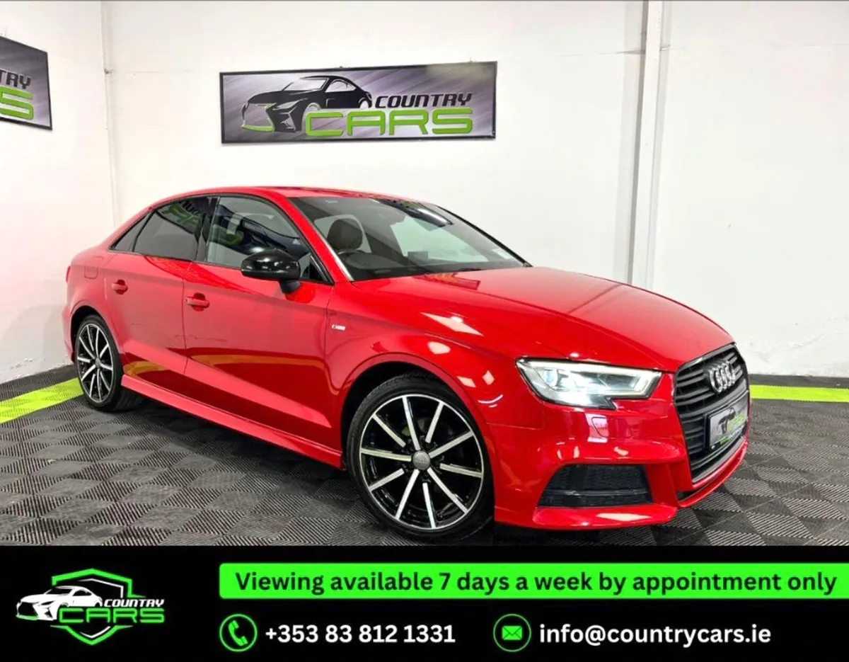 2017 Audi A3 Sline Saloon 1.6 Tdi Black Edition - Image 1