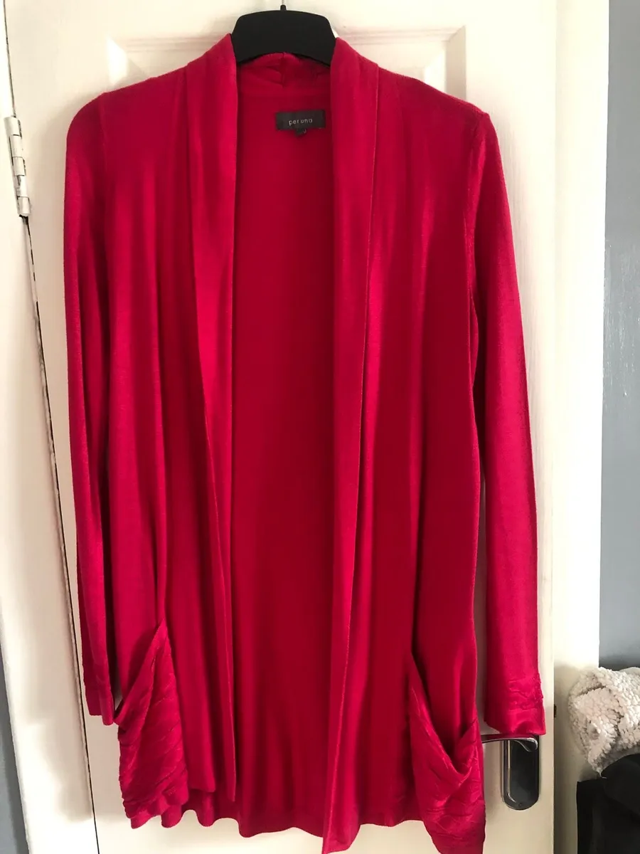 Ladies long cardigan size 12 €5 - Image 2