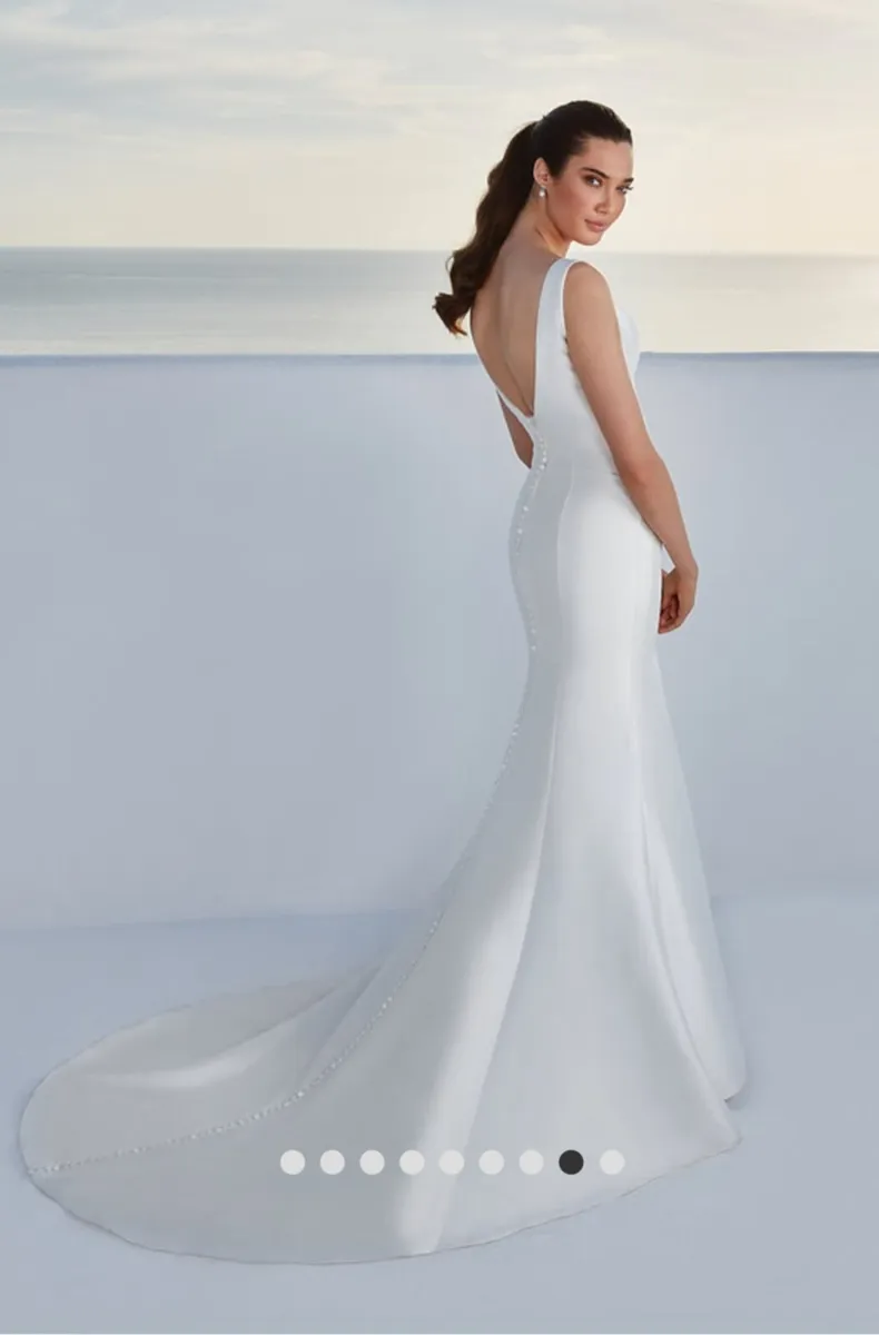 Justin Alexander wedding dress size 10 - Image 2