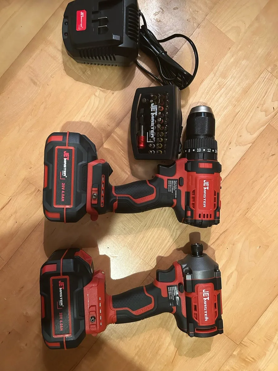 Jetmaster Cordless Drill & Impact Gun - Image 2