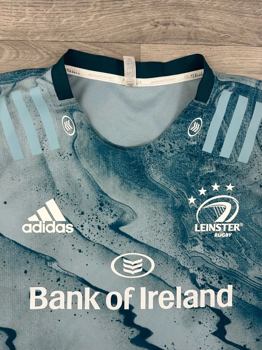 Adidas Leinster Rugby Jersey shirt Mens 2XL - Image 3