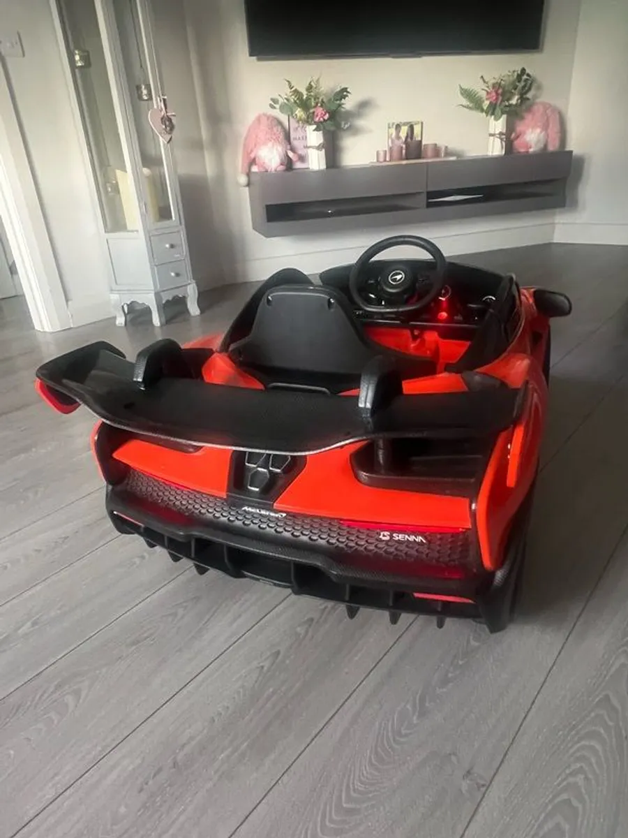 Electric car McLaren senna ride on car - Image 3