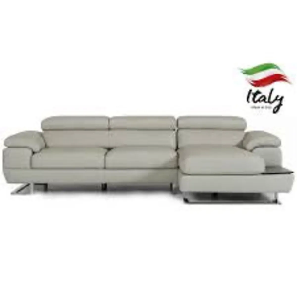 Leather corner sofas ex showroom half price - Image 2