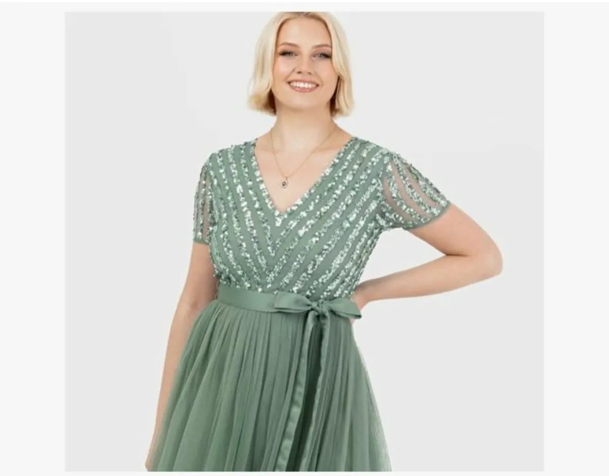Green Dress Brand new. Tags intact - Image 2