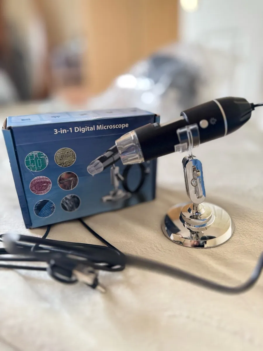 Digital Microscope – Connects to Phone or Laptop - Image 1
