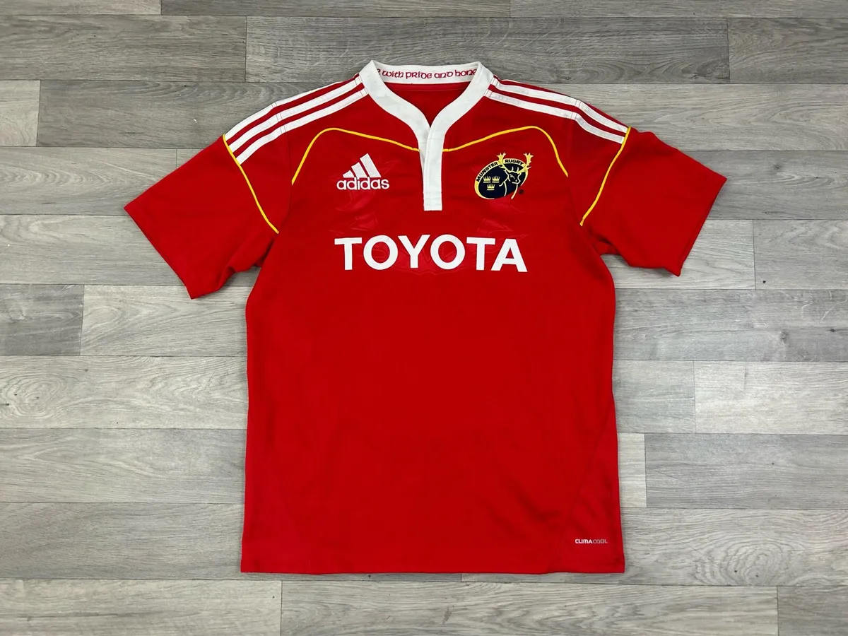 Vintage 2009 Adidas Munster Rugby Jersey Shirt M - Image 1