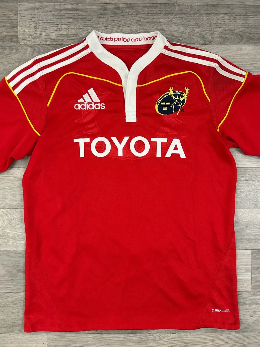 Vintage 2009 Adidas Munster Rugby Jersey Shirt M - Image 2