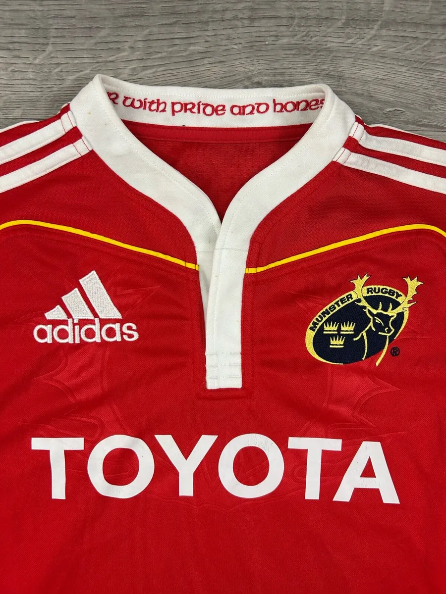 Vintage 2009 Adidas Munster Rugby Jersey Shirt M - Image 3