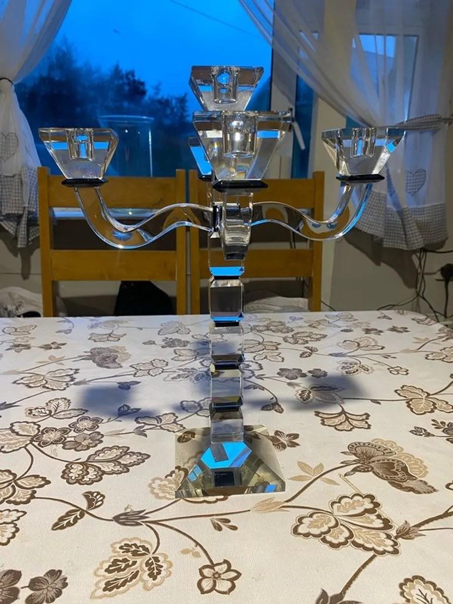 galway crystal candle - Image 1