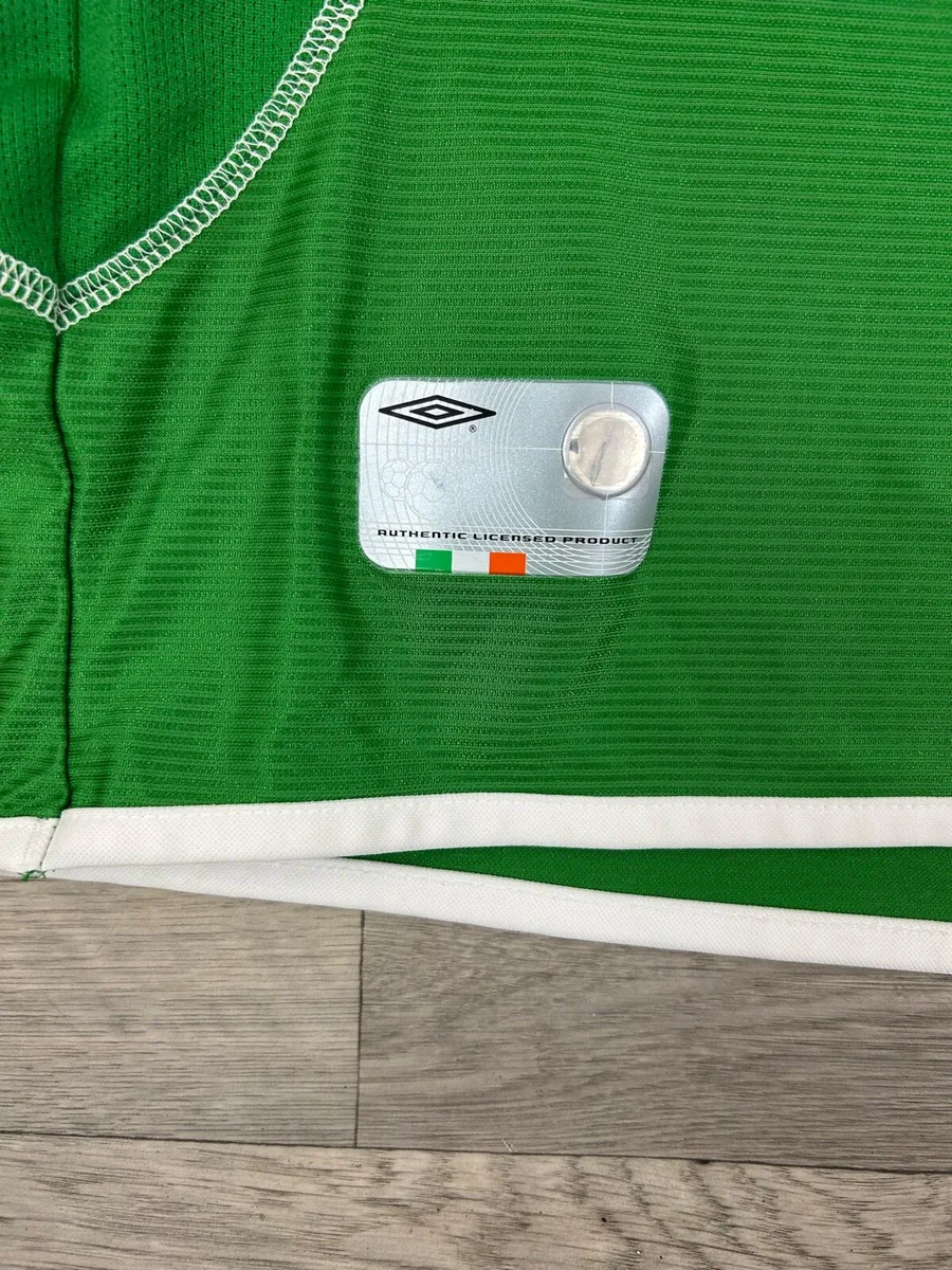 Vintage 2002 Ireland World Cup Jersey Shirt Mens L - Image 3