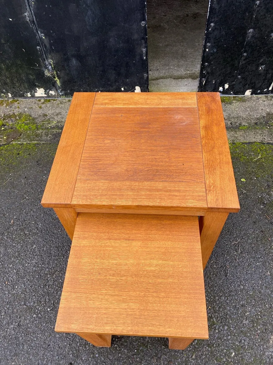 Ornamental Hall Cabinet and nest of tables - Image 3