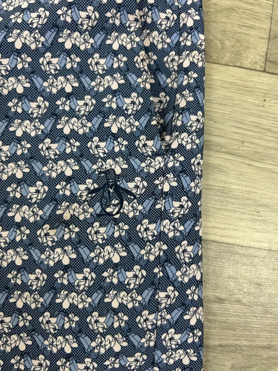 Original Penguin Golf Patterned Shorts Mens W34 - Image 3