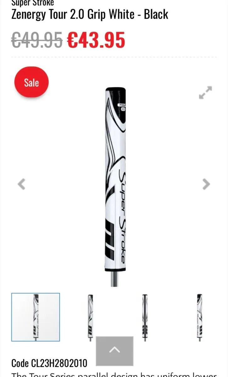 Super stroke Zenergy 2.0 Putter Grip - Image 4