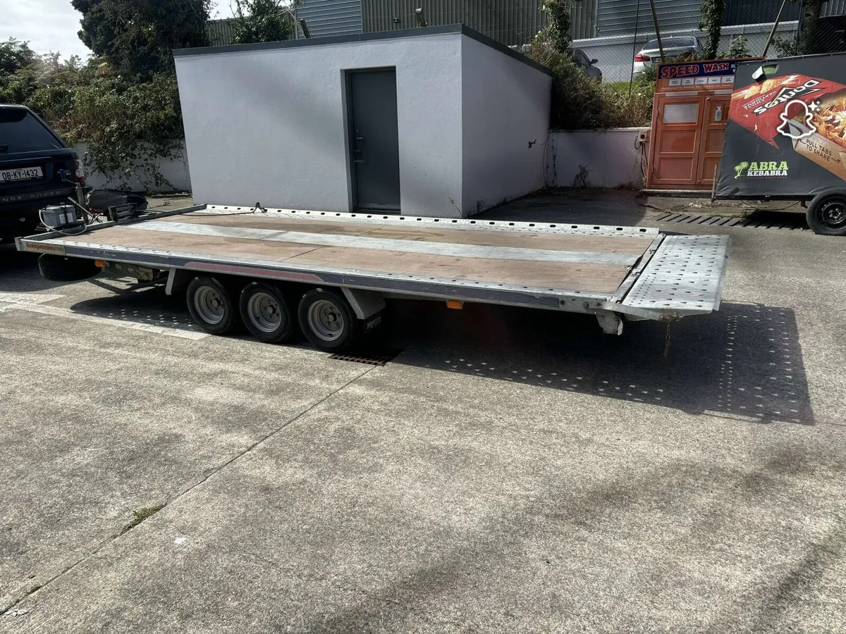 Indespension tilt bed car transporter - Image 1