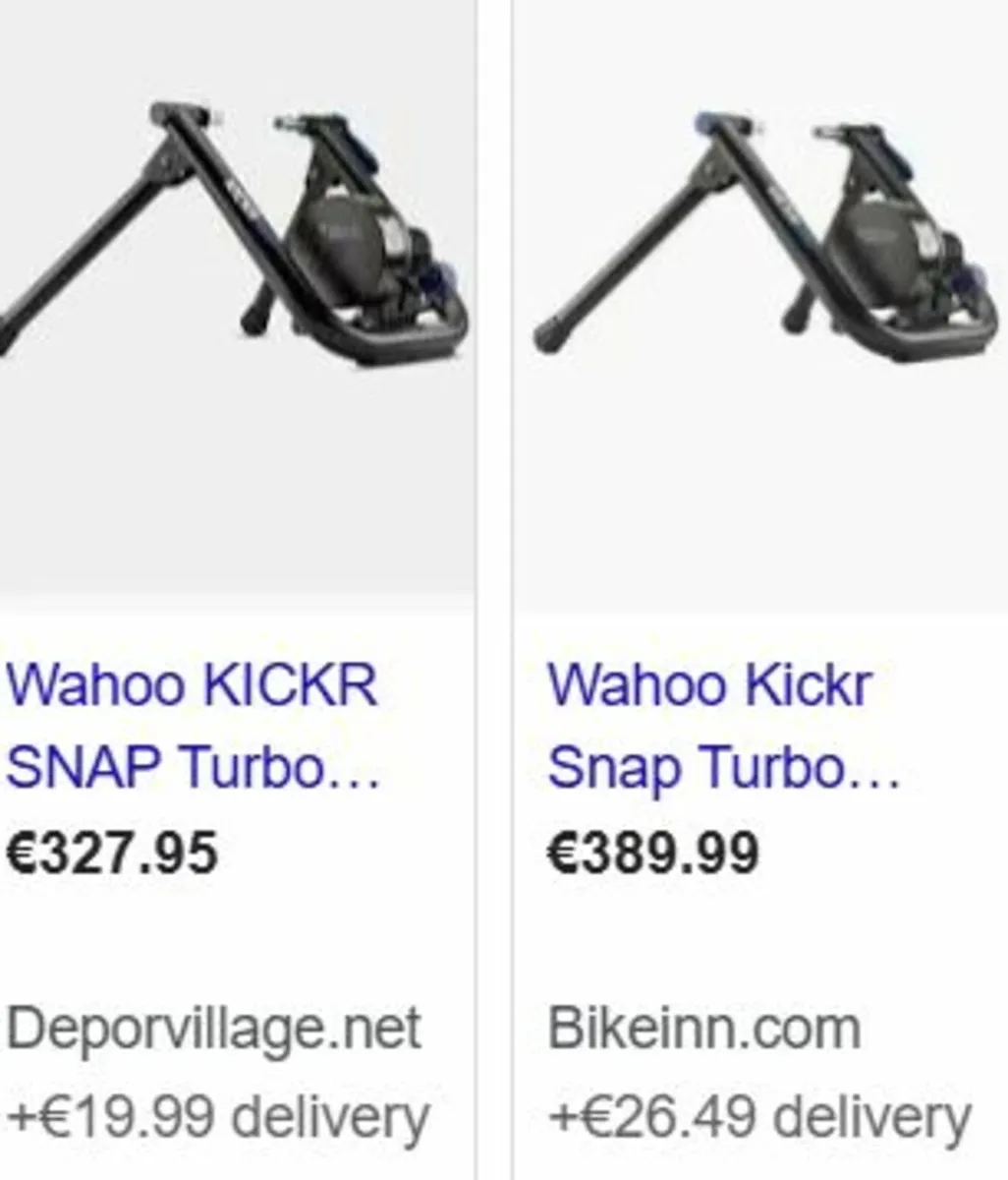 Wahoo Kickr Snap Smart Trainer + Turbo Trainer Whe - Image 3