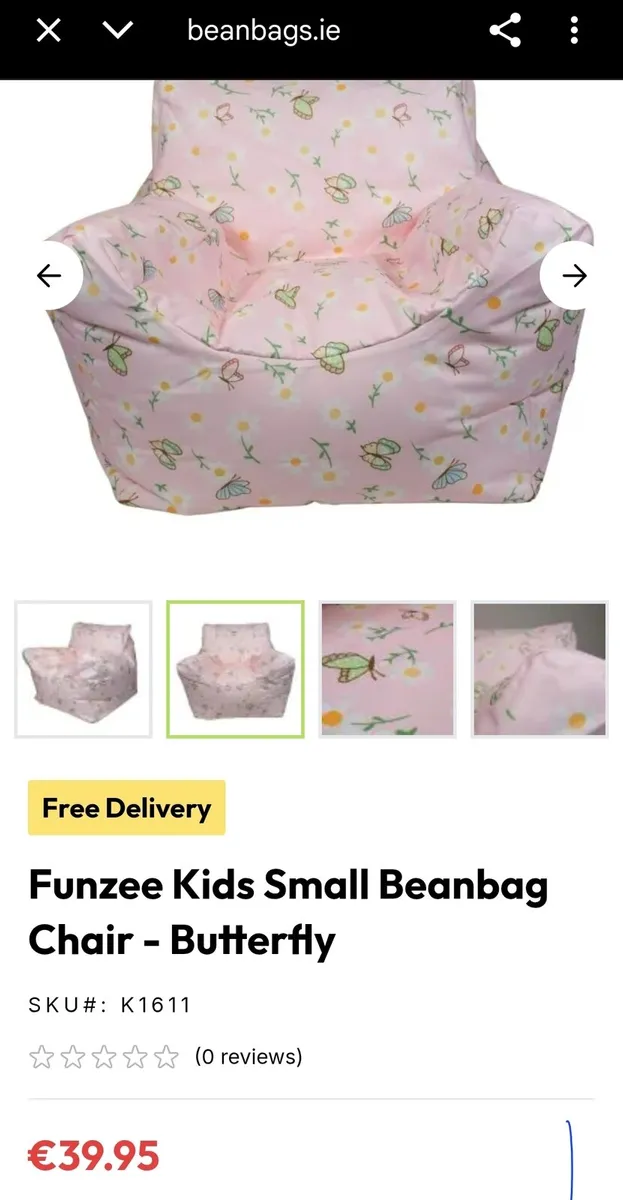 Kids bean bag - brand new - Image 2