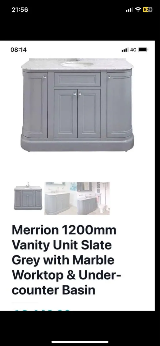 Marble vanity top - Image 1