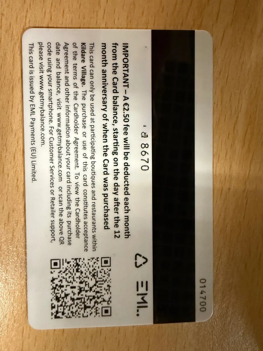 Kildare village gift card 50 euros - Image 3